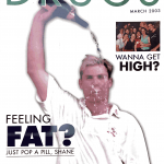 Cover of magazine depicting Shane Warne